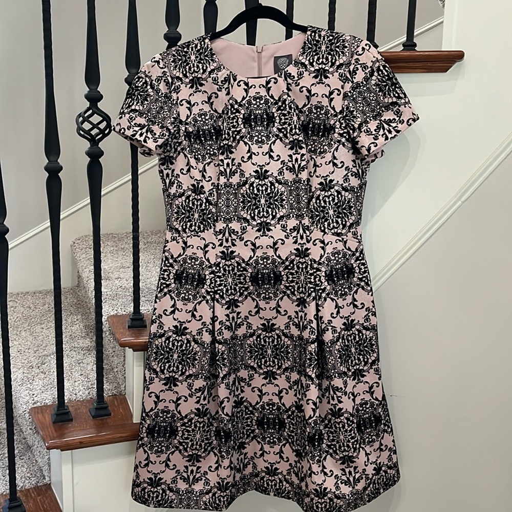 Vince Camuto cocktail dress.